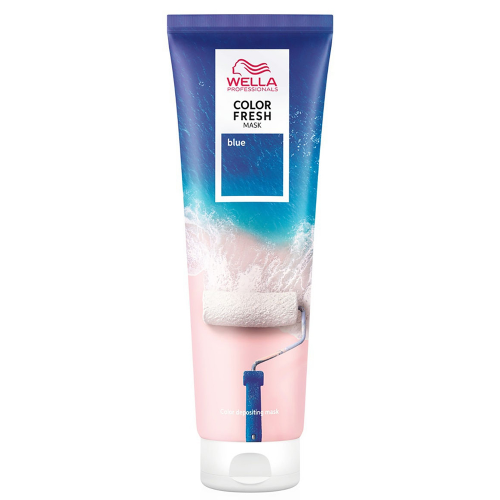 Wella Professionals Оттеночная кремовая маска для временного яркого освежения цвета Blue Синий, 150 мл (Wella Professionals, Окрашивание)
