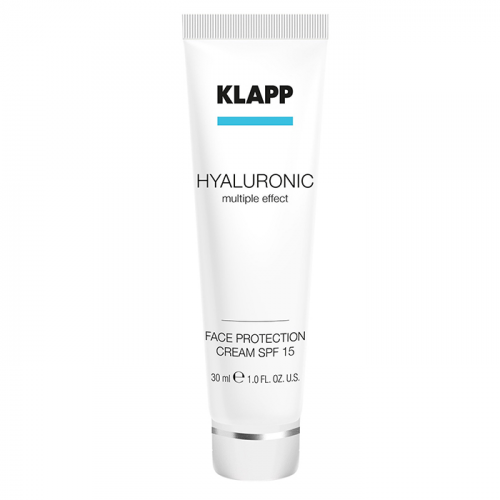 Klapp Солнцезащитный крем для лица Hyaluronic Face Protection Cream SPF15, 30 мл (Klapp, )