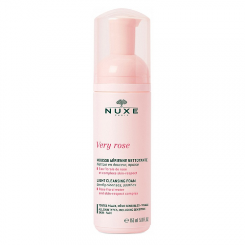 Nuxe Очищающая пенка для лица Light Cleansing Foam, 150 мл (Nuxe, Very Rose)