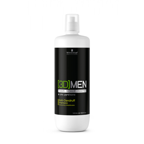 Schwarzkopf Professional Шампунь против перхоти Anti-Dandruff Shampoo, 1000 мл (Schwarzkopf Professional, [3D]MEN)