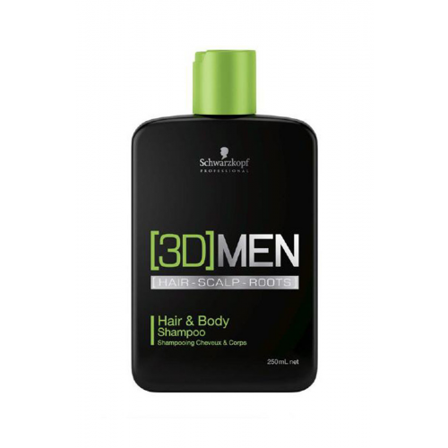 Schwarzkopf Professional Шампунь для волос и тела Hair&Body Shampoo, 250 мл (Schwarzkopf Professional, [3D]MEN)