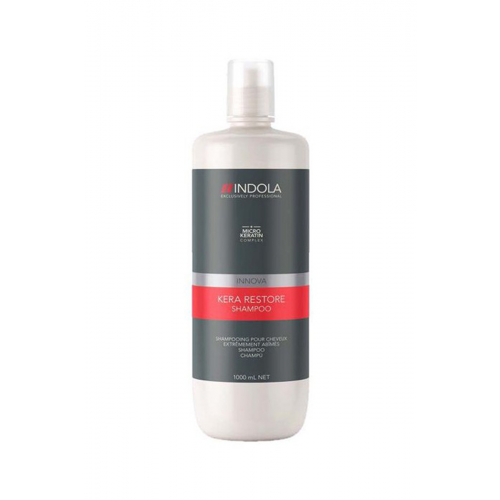 Indola Шампунь Кератиновое Питание и восстановление Kera Restore Shampoo 1000 мл (Indola, Уход за волосами)