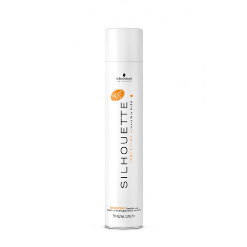 Schwarzkopf Professional Силуэт Безупречный лак мягкой фиксации Pure Hairspray Flexible Hold, 500 мл (Schwarzkopf Professional, Silhouette)