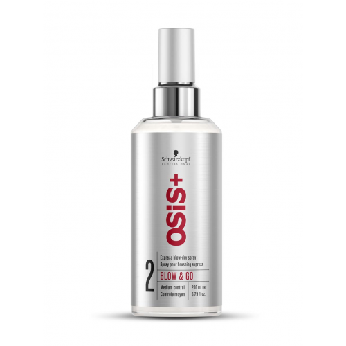 Schwarzkopf Professional OSiS Экспресс-спрей для быстрой сушки волос Blow & Go, 200 мл (Schwarzkopf Professional, Osis+)