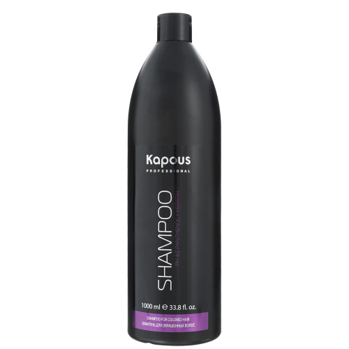 Kapous Professional Шампунь для окрашенных волос Panthenol+Keratin, 1000 мл (Kapous Professional)