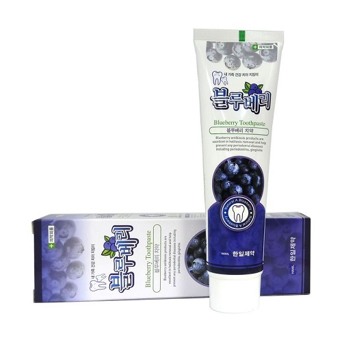 Hanil Зубная паста с экстрактом черники "Blueberry", 180 мл (Hanil, )