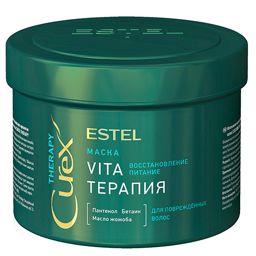 Estel Professional Маска "Vita-терапия" для повреждённых волос, 500 мл (Estel Professional, Curex)