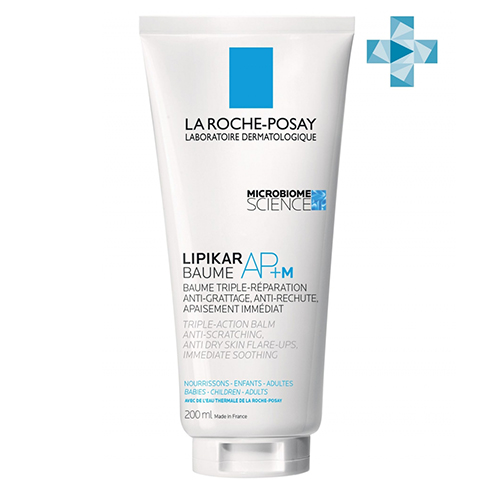 La Roche-Posay Липидовосполняющий бальзам тройного действия АП+М, 200 мл (La Roche-Posay, Lipikar)