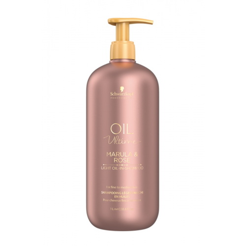 Schwarzkopf Professional Шампунь для тонких и нормальных волос Lignt-Oil-in-Shampoo, 1000 мл (Schwarzkopf Professional, Oil Ultime)