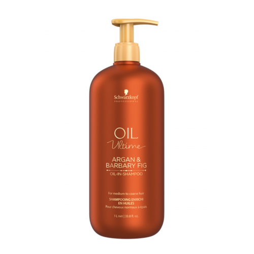 Schwarzkopf Professional Шампунь для жестких и средних волос Oil-in-Shampoo, 1000 мл (Schwarzkopf Professional, Oil Ultime)