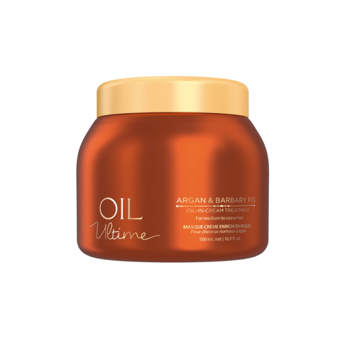Schwarzkopf Professional Маска для жестких и средних волос Oil-in-Cream Treatment, 500 мл (Schwarzkopf Professional, Oil Ultime)