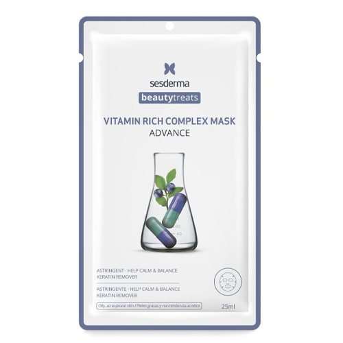 Sesderma Маска для сияния кожи Vitamin rich complex mask, 1 шт (Sesderma, Beautytreats)