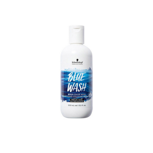 Schwarzkopf Professional Тонер для волос голубой Blue Wash, 300 мл (Schwarzkopf Professional, ColorWash)