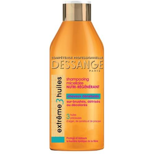 L'Oreal Paris JACQUES DESSANGE Шампунь для волос Экстрим 3 масла 250мл (L'Oreal Paris, Dessange)