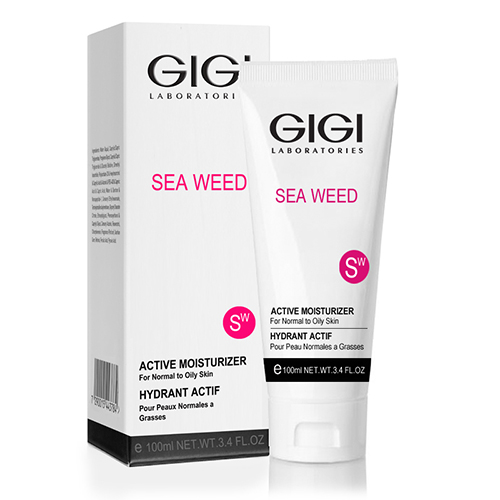 GiGi Крем увлажняющий активный для нормальной и жирной кожи, 100 мл (GiGi, Sea Weed)