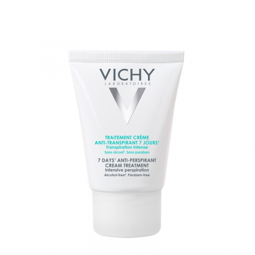 Vichy Дезодорант-крем "7 дней", регулирующий избыточное потоотделение, 30 мл (Vichy, Deodorant)