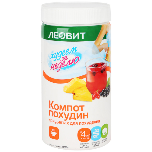 ЛЕОВИТ Компот Похудин, 400 г (ЛЕОВИТ, )
