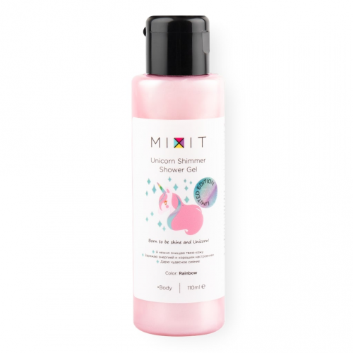 Mixit Сияющий гель для душа, 110 мл (Mixit, Unicorn)