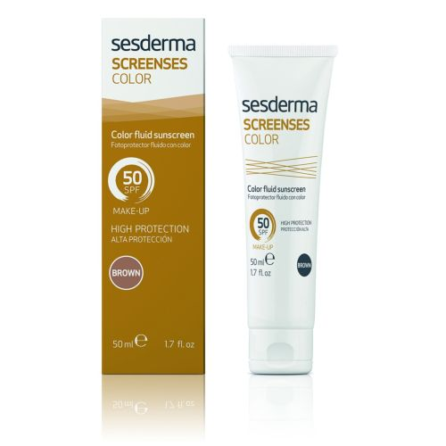 Sesderma Солнцезащитное тональное средство (Темный тон), 30мл (Sesderma, Screenses)