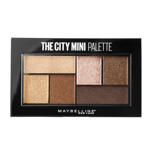 Maybelline Палетка теней для век The City Mini, 6 гр - 400 Rooftop Bronzes (Maybelline, )