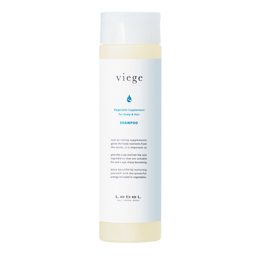 Lebel Шампунь восстанавливающий для волос и кожи головы viege Shampoo 240 мл (Lebel, Viege)