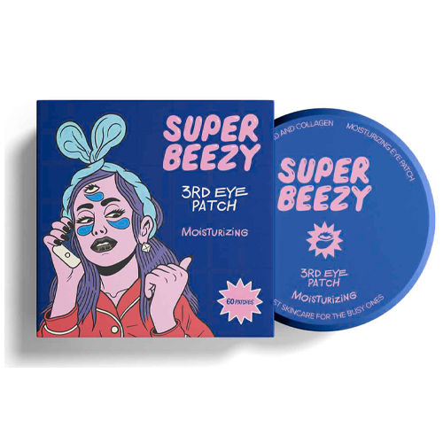 Super Beezy Гидрогелевые патчи для глубокого увлажнения, 60 шт (Super Beezy, )