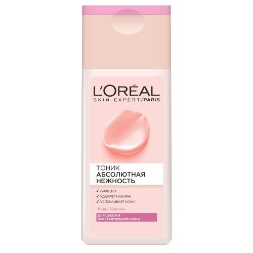 L'Oreal Paris Тоник для сухой и чувствительной кожи Абсолютная нежность 200 мл (L'Oreal Paris, Абсолютная нежность)