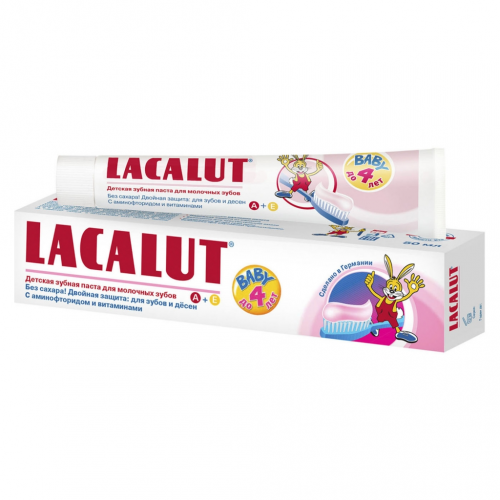 Lacalut Зубная паста baby до 4 лет, 50 мл (Lacalut, )
