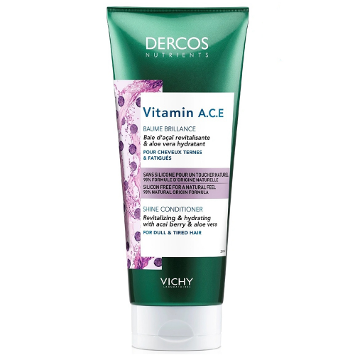 Vichy Кондиционер для блеска волос Dercos Nutrients Vitamin, 200 мл (Vichy, Dercos Nutrients)