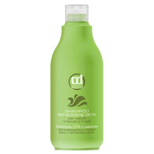 Constant Delight Шампунь с протеинами шелка для поврежденных волос Spa Silk Shampoo, 500 мл (Constant Delight, Ламинирование)