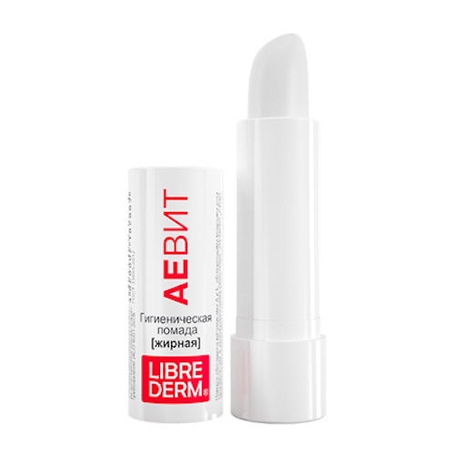 Librederm Аевит гигиеническая губная помада жирная 4 г (Librederm, Аевит)