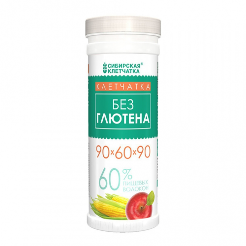 Сибирская клетчатка Клетчатка безглютеновая 90*60*90, 200 г (Сибирская клетчатка, )
