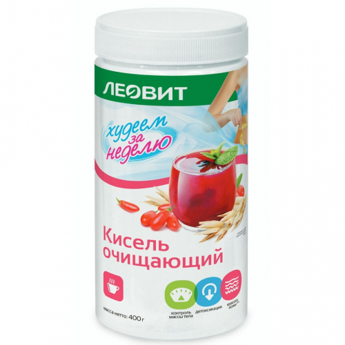 ЛЕОВИТ Кисель очищающий, 400 г (ЛЕОВИТ, )