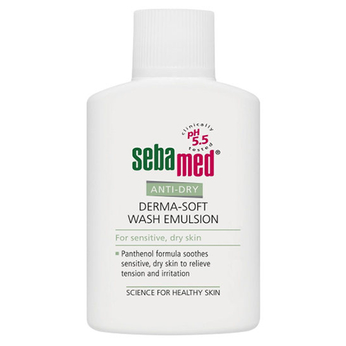 Sebamed Эмульсия очищающая мягкая Derma-Soft Wash Emulsion, 200 мл (Sebamed, Anti-Dry)