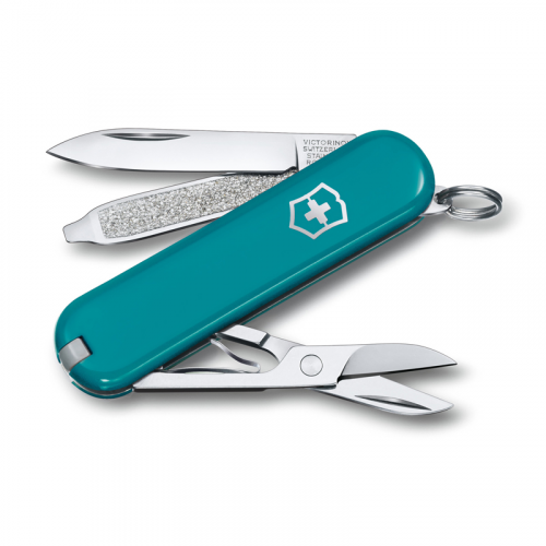 Нож-брелок Classic SD Colors Mountain Lake VICTORINOX 0.6223.23G