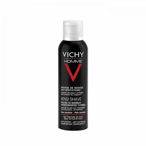 Vichy Homme Пена для бритья против раздражения кожи с антибактериальным действием Пена для бритья Vichy 3337871318901