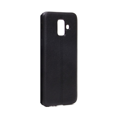 Чехол-накладка из эко-кожи для Samsung Galaxy A6 (2018) SM-A600FN (black) noname 43298702