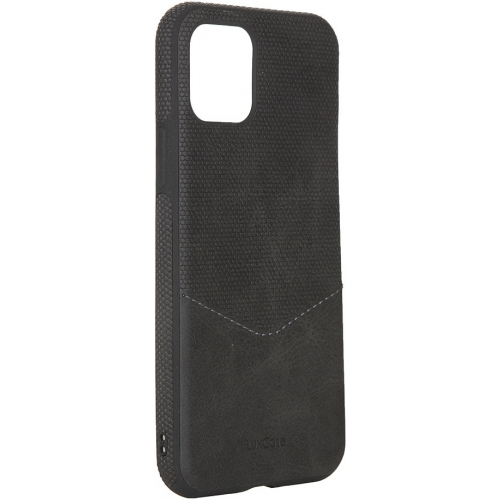 Чехол-накладка из эко-кожи для Apple iPhone 11 Pro (black) LuxCase 71163054