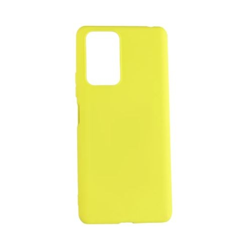 Чехол-накладка Protective Case TPU 1.1 мм для Xiaomi Note 10 Pro (желтый) LuxCase