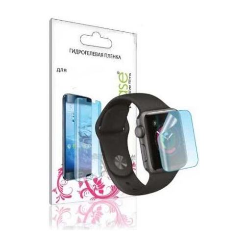 Гидрогелевая пленка для Apple Watch 44mm Прозрачная, 3 шт LuxCase