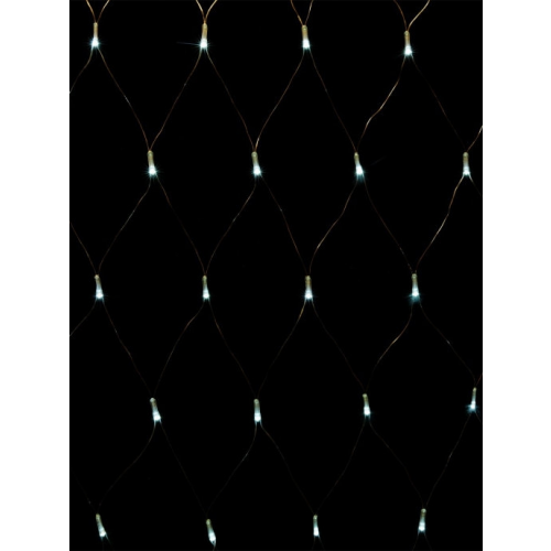 Гирлянда 160LED 15x2м -сетка белые огни с контроллером удлиняемая Cadena 18040AN
