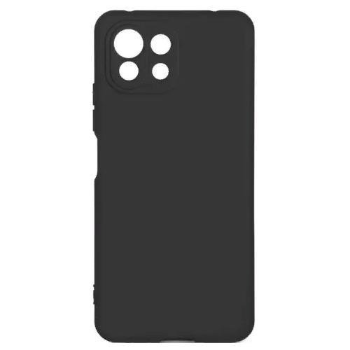 Чехол-накладка Microfiber Case для Samsung Galaxy A03 SM-A035F (black) BoraSCO