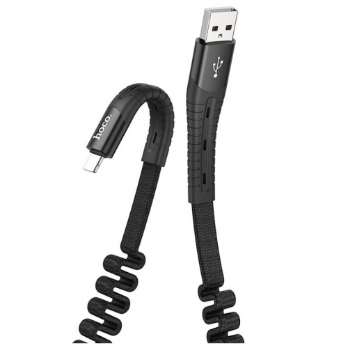 Кабель U78 USB - MicroUSB 1.2м (black) Hoco
