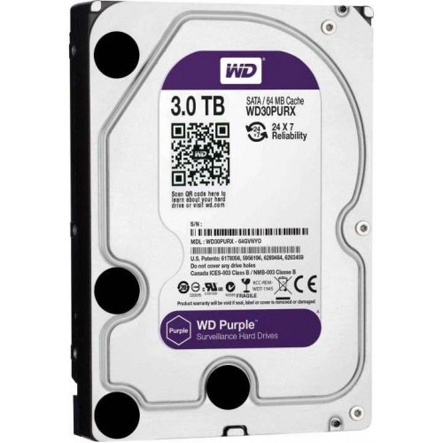 WD Purple 3.5" 3Tb WD30PURZ Western Digital