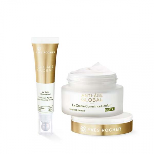Крем-Комфорт - Ночной Крем + Уход для Глаз Yves Rocher