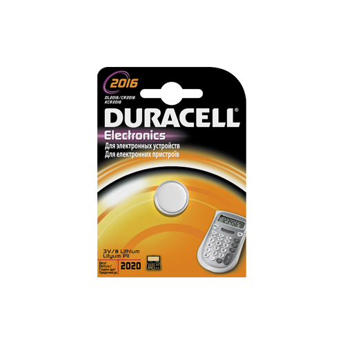 Батарейки Duracell DL 2016 5003004