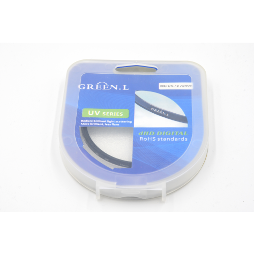 Светофильтр GREEN.L UV MC-12 72mm (б.у. состояние 5) б/у-Н1 КС 2022-06-03
