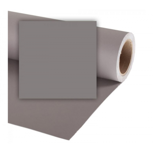 Фон Colorama Smoke Grey, бумажный, 1.35 x 11 м, серый LL CO539