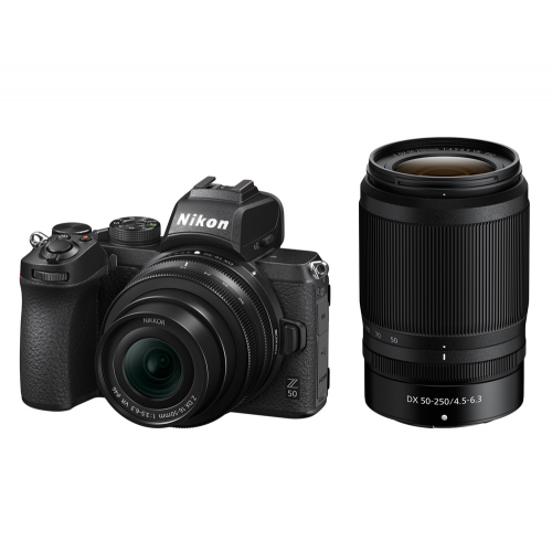 Беззеркальный фотоаппарат NIKON Z50 Kit 16-50mm VR + 50-250mm VR VOA050K002
