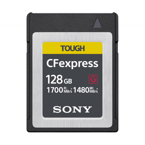 Карта памяти Sony CFexpress Type B 128GB, чтение 1700, запись 1480 МБ/с CEBG128.SYM